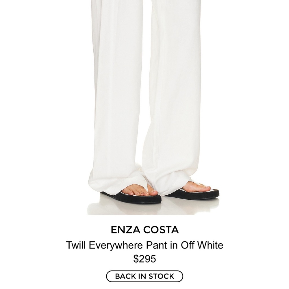 Ends Costa white pants. Size small. Worn maybe once or twice?